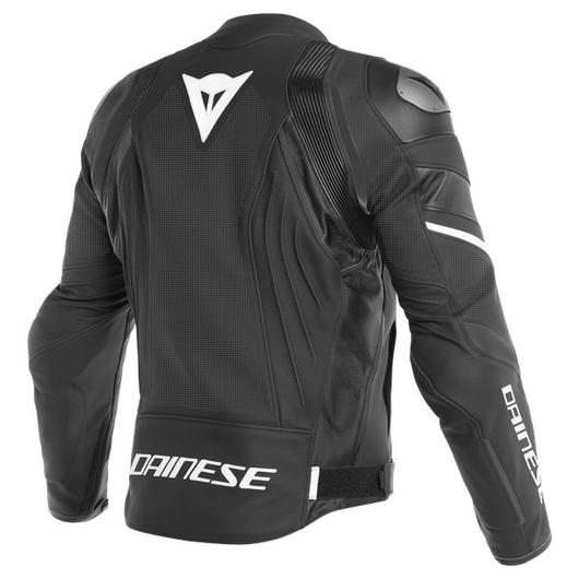 Dainese AVRO 4 LEATHER JACKET PERFORATED BLACK bőrdzseki DAINESE ASSEN PERFORATED LEATHER JACKET